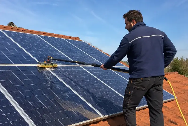 Nettoyage et entretien de panneaux solaires à Arès